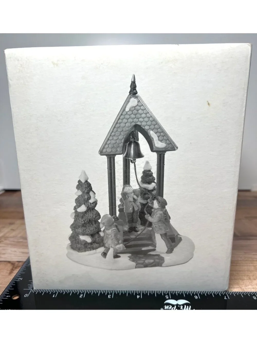Dept 56 98711 Christmas Bell Gazebo Figurine Heritage Village